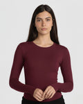 Women's Full Sleeve - Burgundy