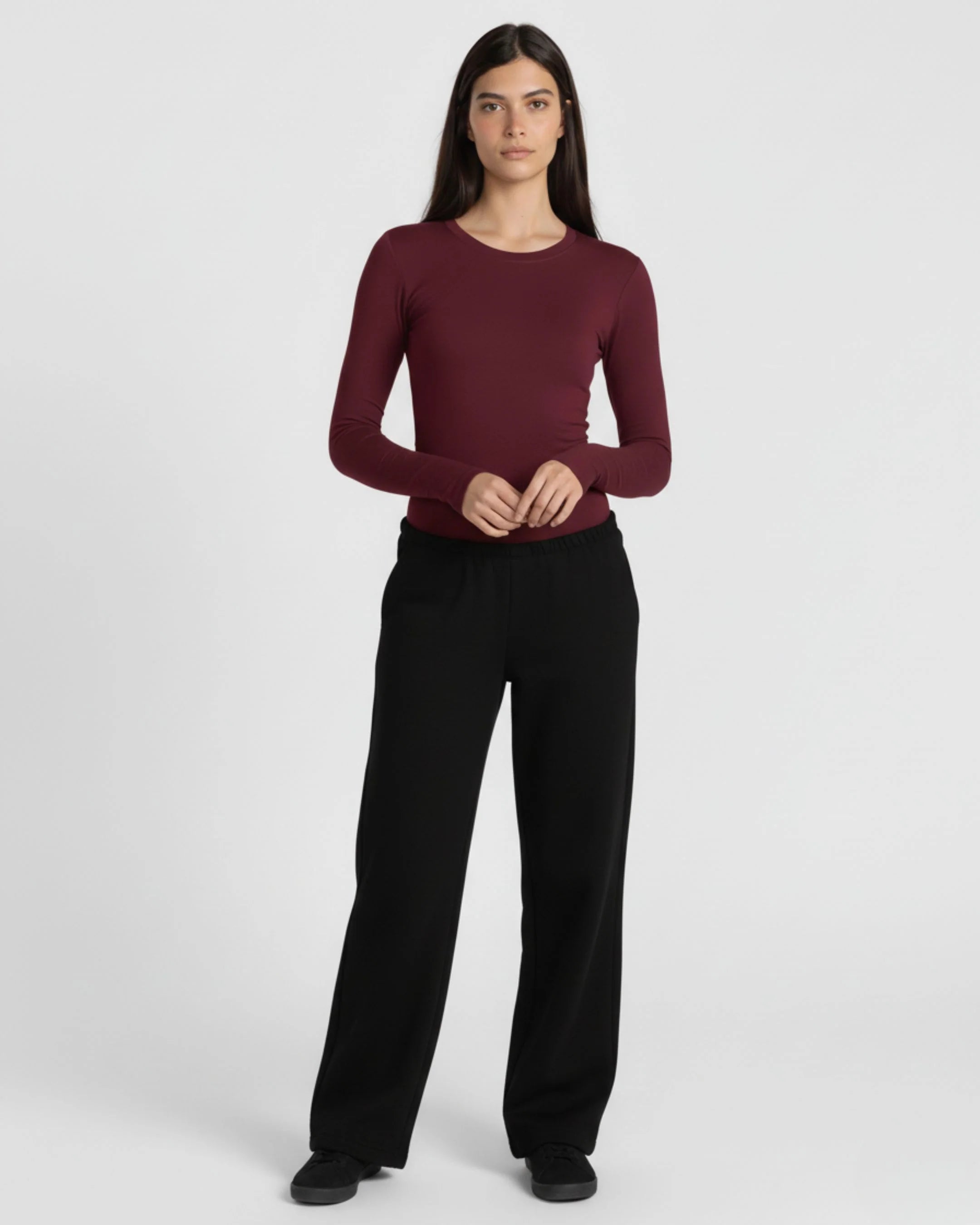 Women's Full Sleeve - Burgundy