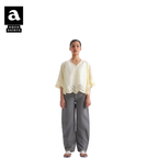 Cropped Schiffli Shirt